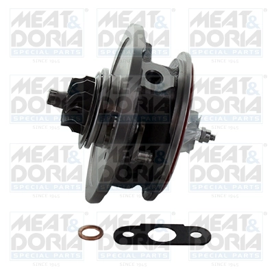 Core assembly, turbocharger
